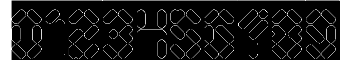 Electro Magnetic-Hollow-Inverse Font OTHER CHARS