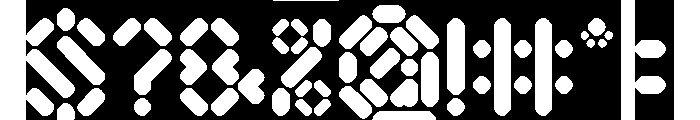 Electro Magnetic-Inverse Font OTHER CHARS