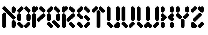 Electro Magnetic-Light Font UPPERCASE