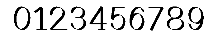 Elegance Serif 46 Font OTHER CHARS