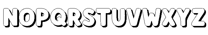 Elegancy  Shadow Font UPPERCASE