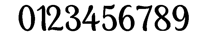 Elegancy Slant Font OTHER CHARS