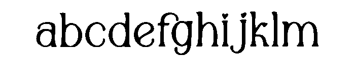Elegant Assimetric FONT