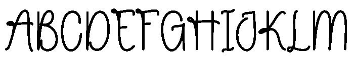 Elegant Autography Font UPPERCASE