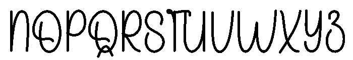 Elegant Autography Font UPPERCASE