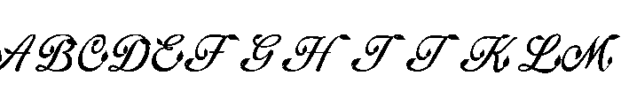 Elegant Beauty Leafy Monogram Font UPPERCASE