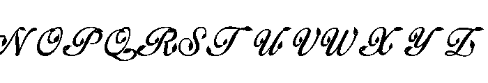 Elegant Beauty Leafy Monogram Font UPPERCASE