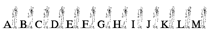 Elegant Bride Groom Font UPPERCASE