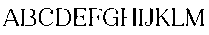 Elegant Fashion Font UPPERCASE