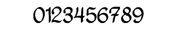Elegant_Gothic Font OTHER CHARS