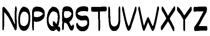 Elegant Letter Regular Font LOWERCASE