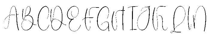 Elegant Magnolia Font UPPERCASE