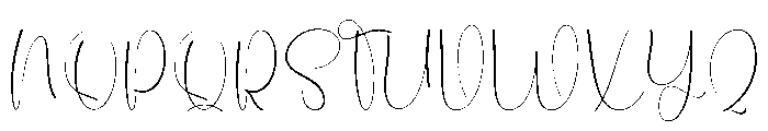 Elegant Magnolia Font UPPERCASE