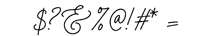 Elegant Rings Bold Font OTHER CHARS