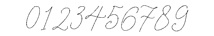Elegant Rings Light Font OTHER CHARS