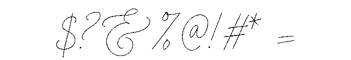 Elegant Rings Light Font OTHER CHARS