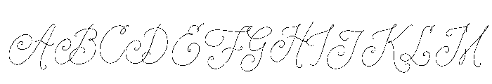 Elegant Rings Light Font UPPERCASE