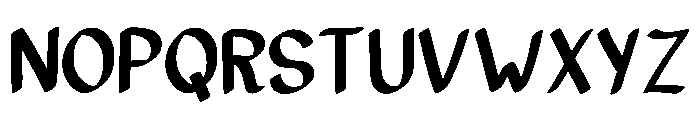 Elegant Sans Regular Font LOWERCASE