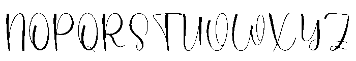 Elegant Wednesday Font UPPERCASE