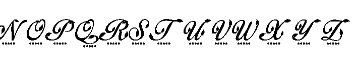 ElegantBeautyLeafyMonogram Font LOWERCASE