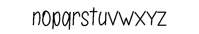 ElementalCalligraphy Font LOWERCASE