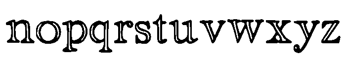 Elephant_Apple Font LOWERCASE
