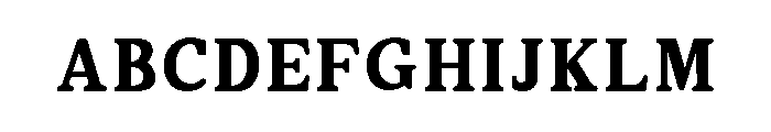 Elfeno Regular Font UPPERCASE