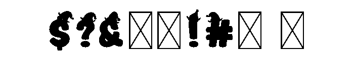 Elfin Elf Font OTHER CHARS