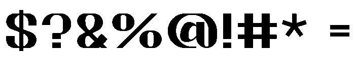 Elgand Font OTHER CHARS