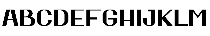 Elgand Font UPPERCASE