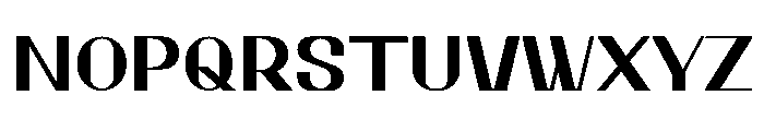 Elgand Font UPPERCASE