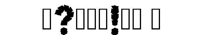 Elgar Regular Font OTHER CHARS