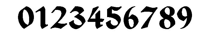 Elgarde Regular Font OTHER CHARS