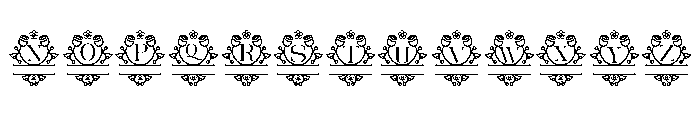 Elghira Regular Font LOWERCASE