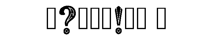 Elgin Regular Font OTHER CHARS