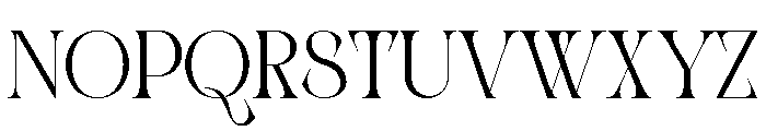 Elgore Font UPPERCASE