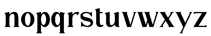 Elhave Font LOWERCASE