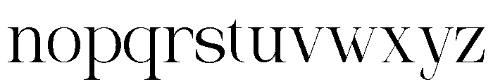 Elian Covaire Regular Font LOWERCASE