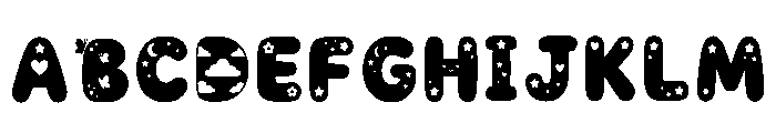 Elian Regular Font UPPERCASE