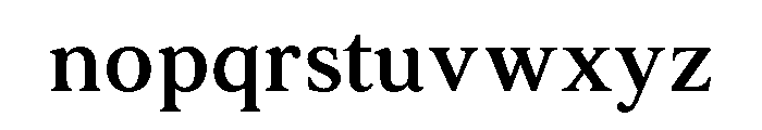 Eliganthe Font LOWERCASE
