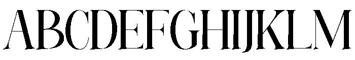 Elighina Serif Regular Font UPPERCASE