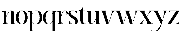 Elighina Serif Regular Font LOWERCASE
