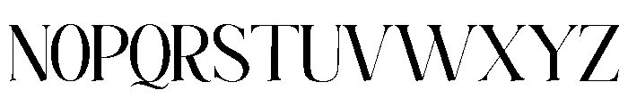 ElighinaSerif-Regular Font UPPERCASE