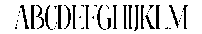 ElighinaSerifScale-Regular Font UPPERCASE