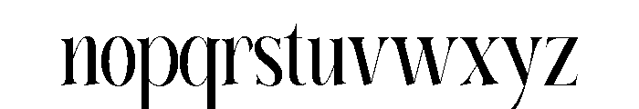 ElighinaSerifScale-Regular Font LOWERCASE