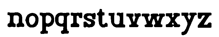 Eliseo Font LOWERCASE