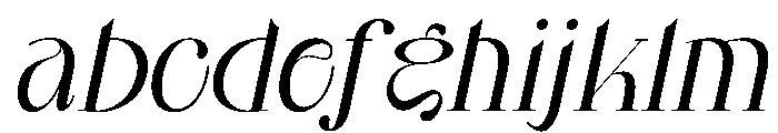 Elisto Remilio Italic FONT