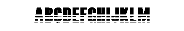 Elite Police Regular Font UPPERCASE