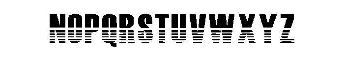 Elite Police Regular Font LOWERCASE