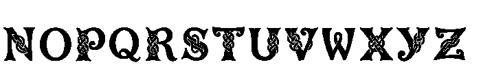 Elkan Regular Font LOWERCASE